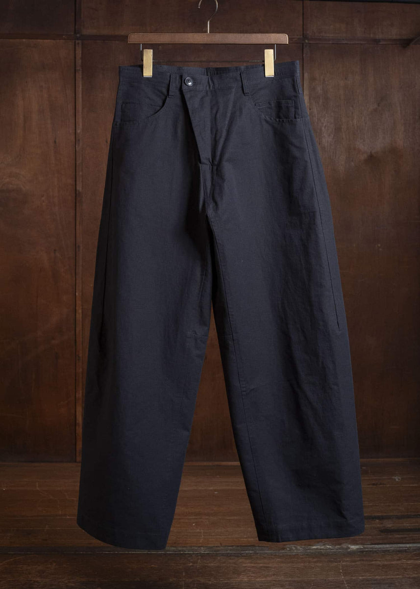 JAN-JAN VAN ESSCHE ウエスト46 JAN-JAN VAN ESSCHE TROUSERS#90 OVERSIZED 6-POCKET DENIM WITH