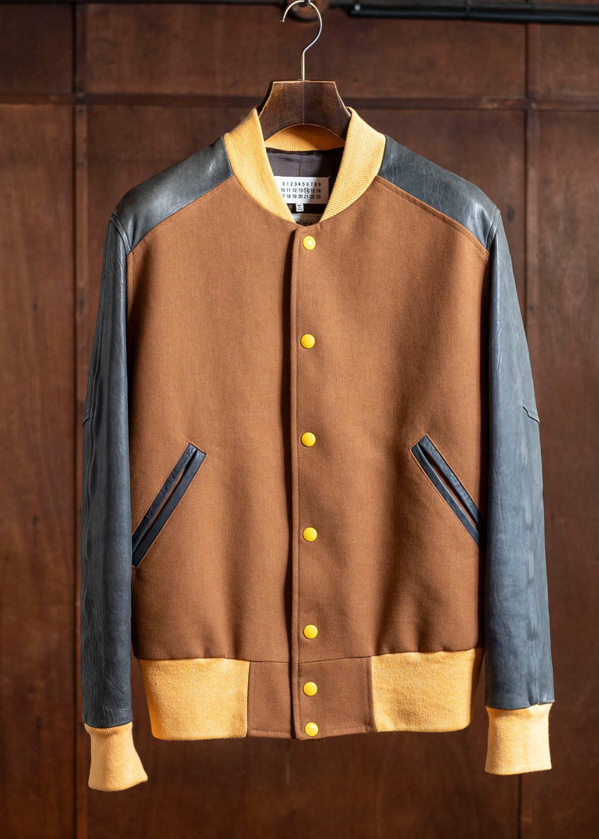 Maison Martin Margiela 06AW REPLICAジャケット Maison Martin Margiela REPLICA Varsity Leather Jacket – VISION OF
