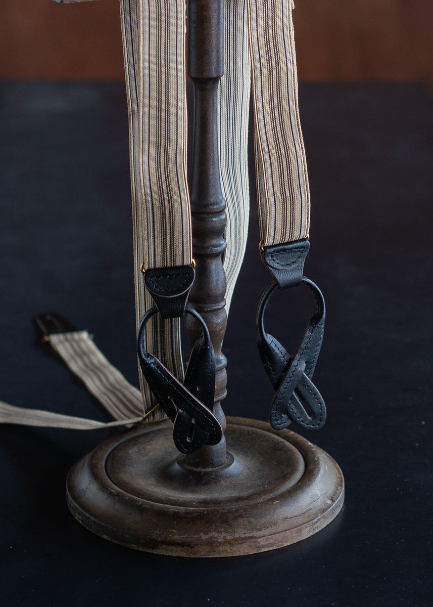 Taiga Takahashi　LOT.005 サスペンダー ストライプ T.T Taiga Takahashi(ティー・ティー/タイガ タカハシ)/Lot.005