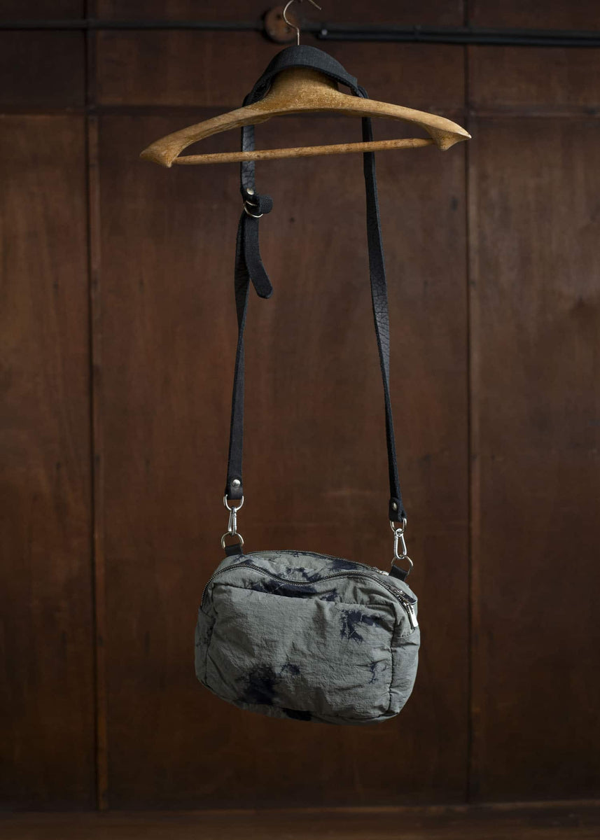 GUIDI 9018NLT-010 Marshmallow Bag (SUZUSAN × GUIDI) Madara Shibori 