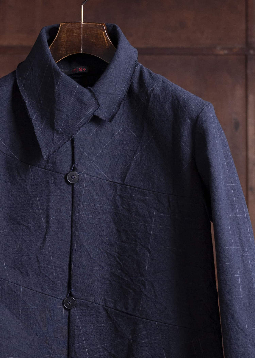 ma+ JAPAN FABLIC SPIRAL COAT – VISION OF FASHION