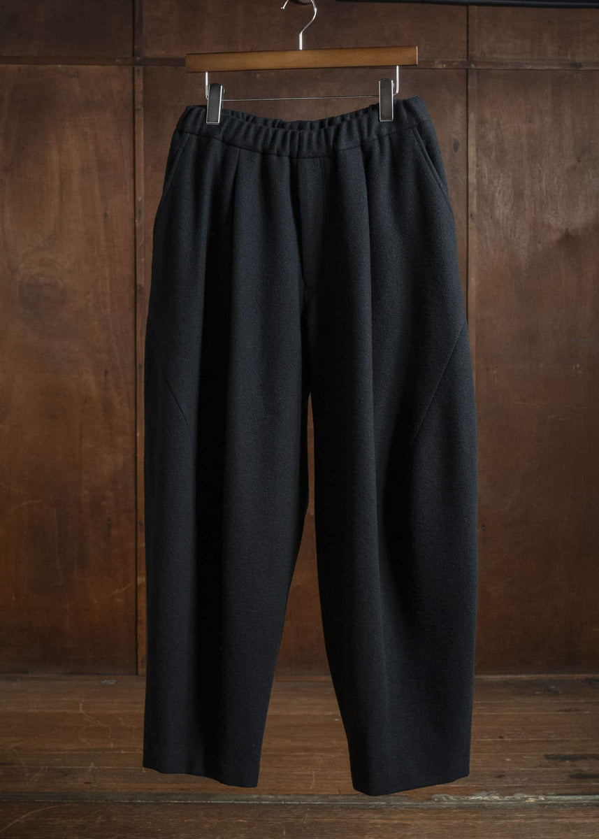 Jurgen Lehl メルトンパンツ Jurgen Lehl Melton Pants J0154FPM692 Size 19 Black – VISION OF FASHION
