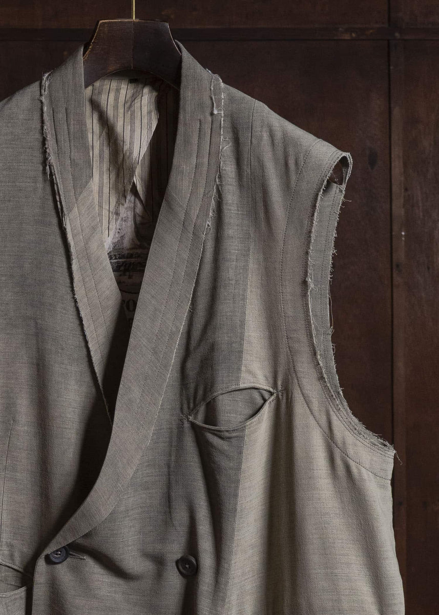 ZIGGY CHEN 23SS ASIMMETRY VEST – VISION OF FASHION