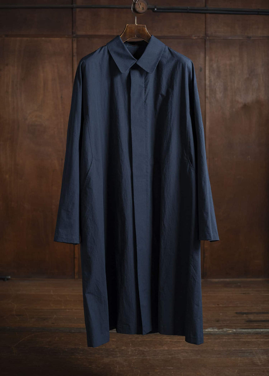 Jurgen Lehl ソフトタイプライターステンカラーコート J0553FCM042 #39