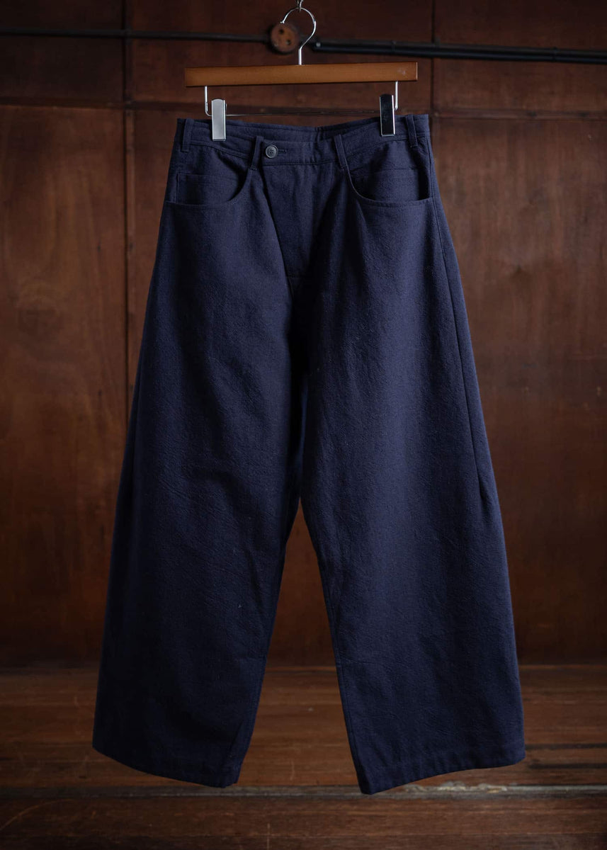 JAN-JAN VAN ESSCHE TROUSERS#78 Oversized 6 Pocket Denim Trousers