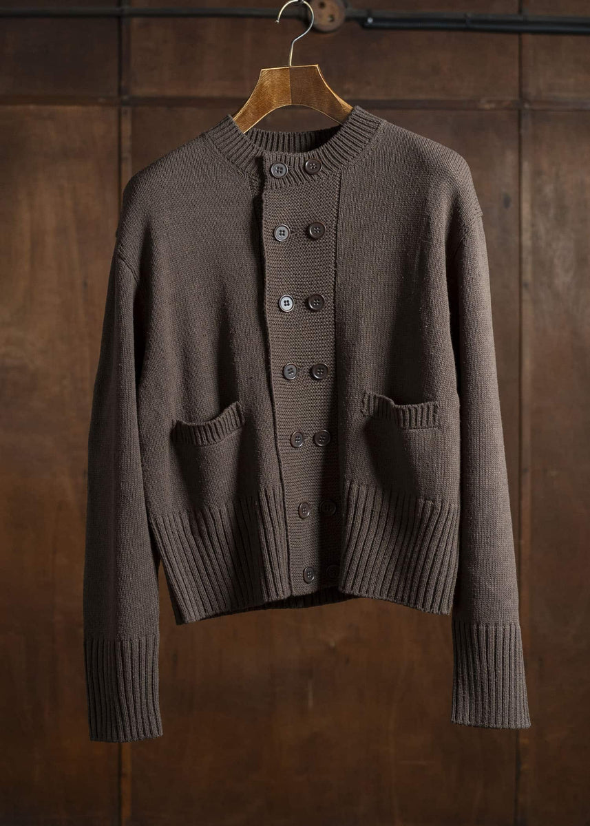 Taiga Takahashi Lot.506 DB Cardigan BROWN – VISION OF FASHION