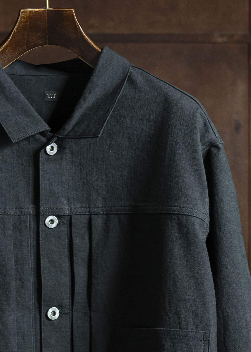 Taiga Takahashi Lot.309 Buckle-Backed Jacket BLACK – VISION OF FASHION