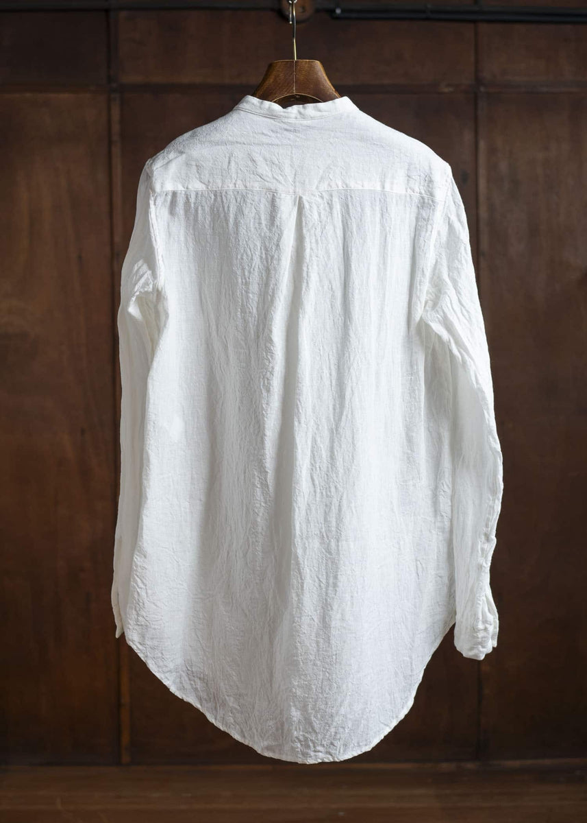amachi. Side Slit Shirt AY00-7-3 Off White – VISION OF FASHION