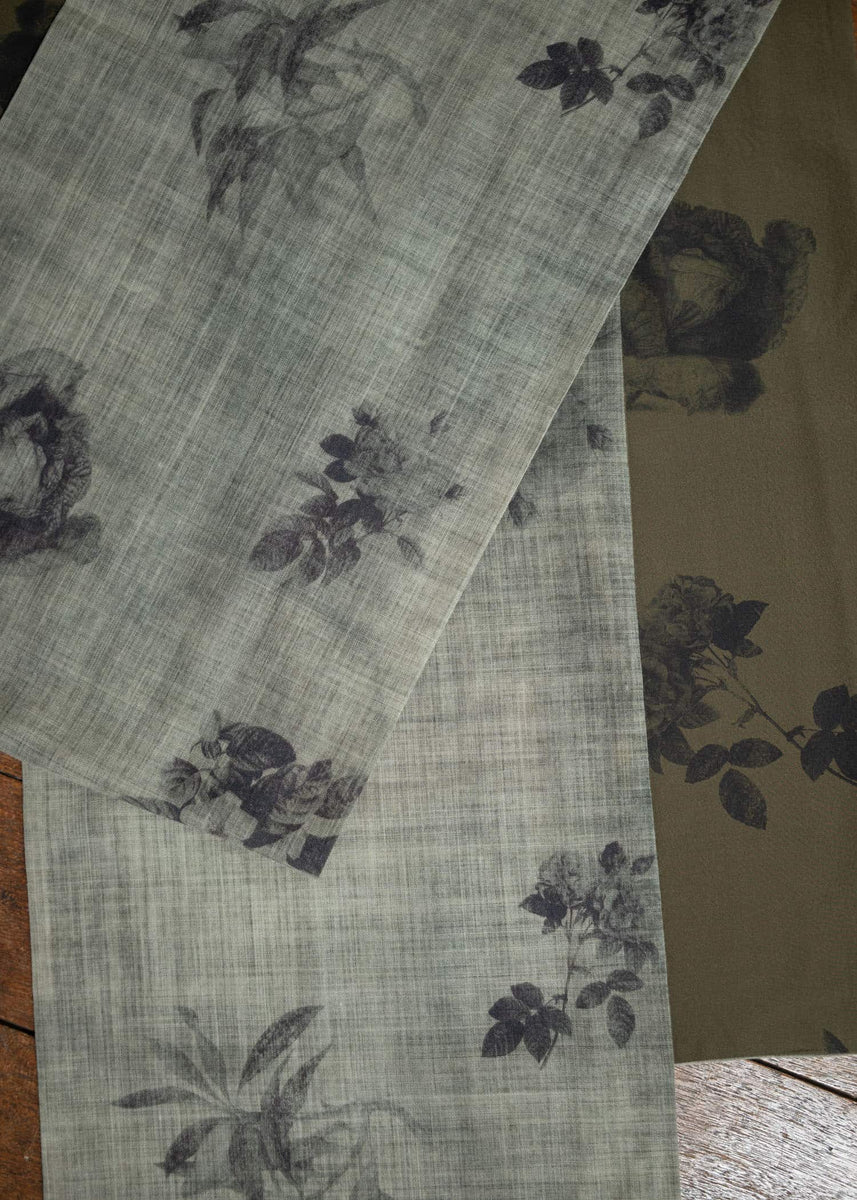 ZIGGY CHEN Digital Print Long Scarf Stone 0M2435006 – VISION OF