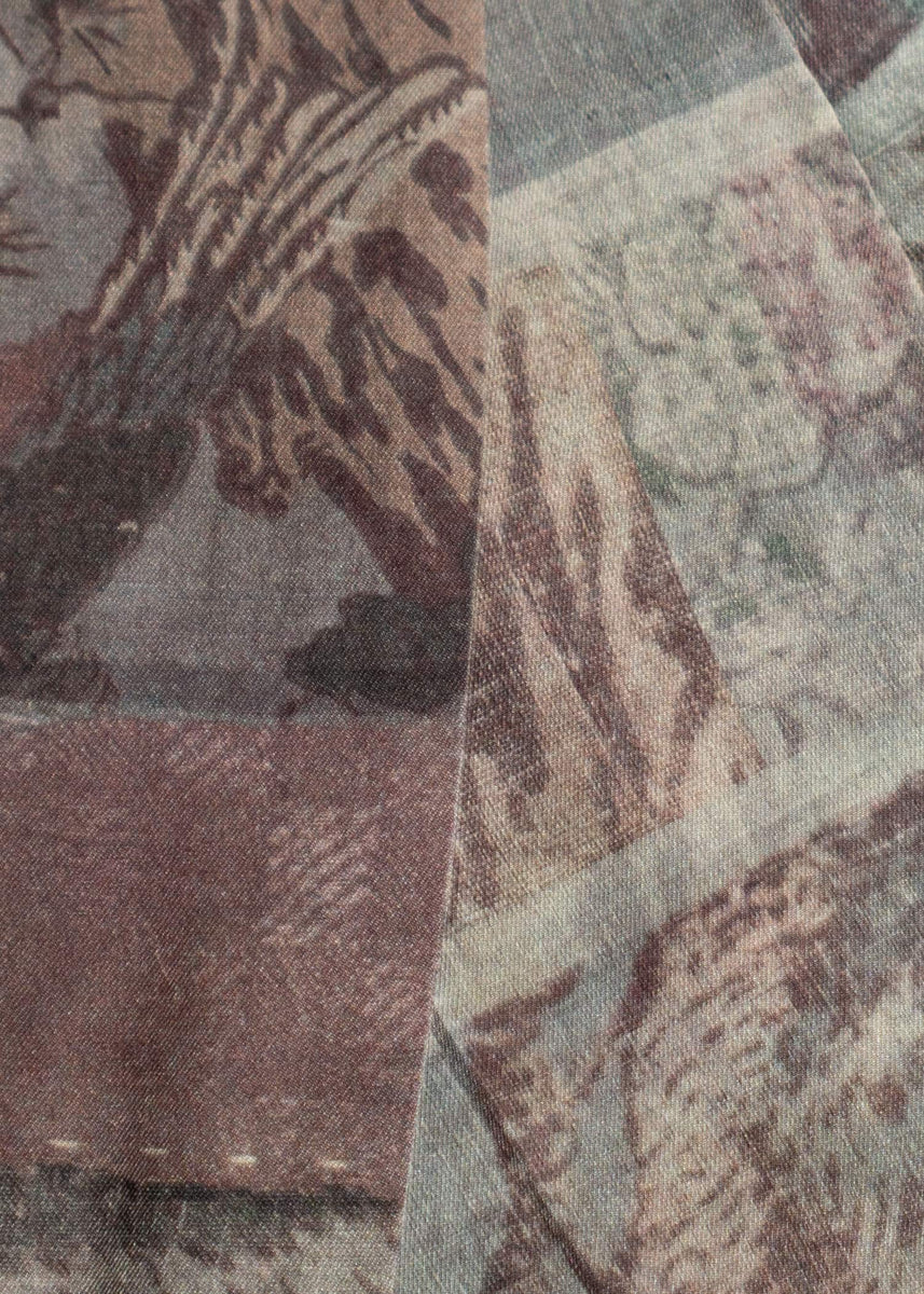 【美品】  ziggy chen / ジギーチェン | 2024AW | Digital Print Silk Scarf / シルク 総柄 スカーフ | マルチカラー 0M2435002. Digital Print Silk Scarf. ZIGGY CHEN. 2024AW. « GULLAM