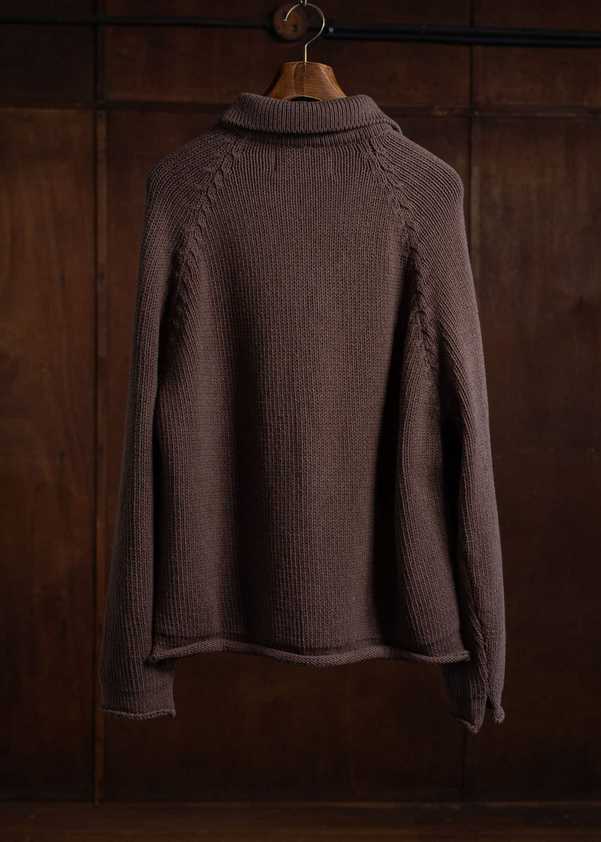 XENIA TELUNTS The Evening Cardigan Brown – VISION OF FASHION