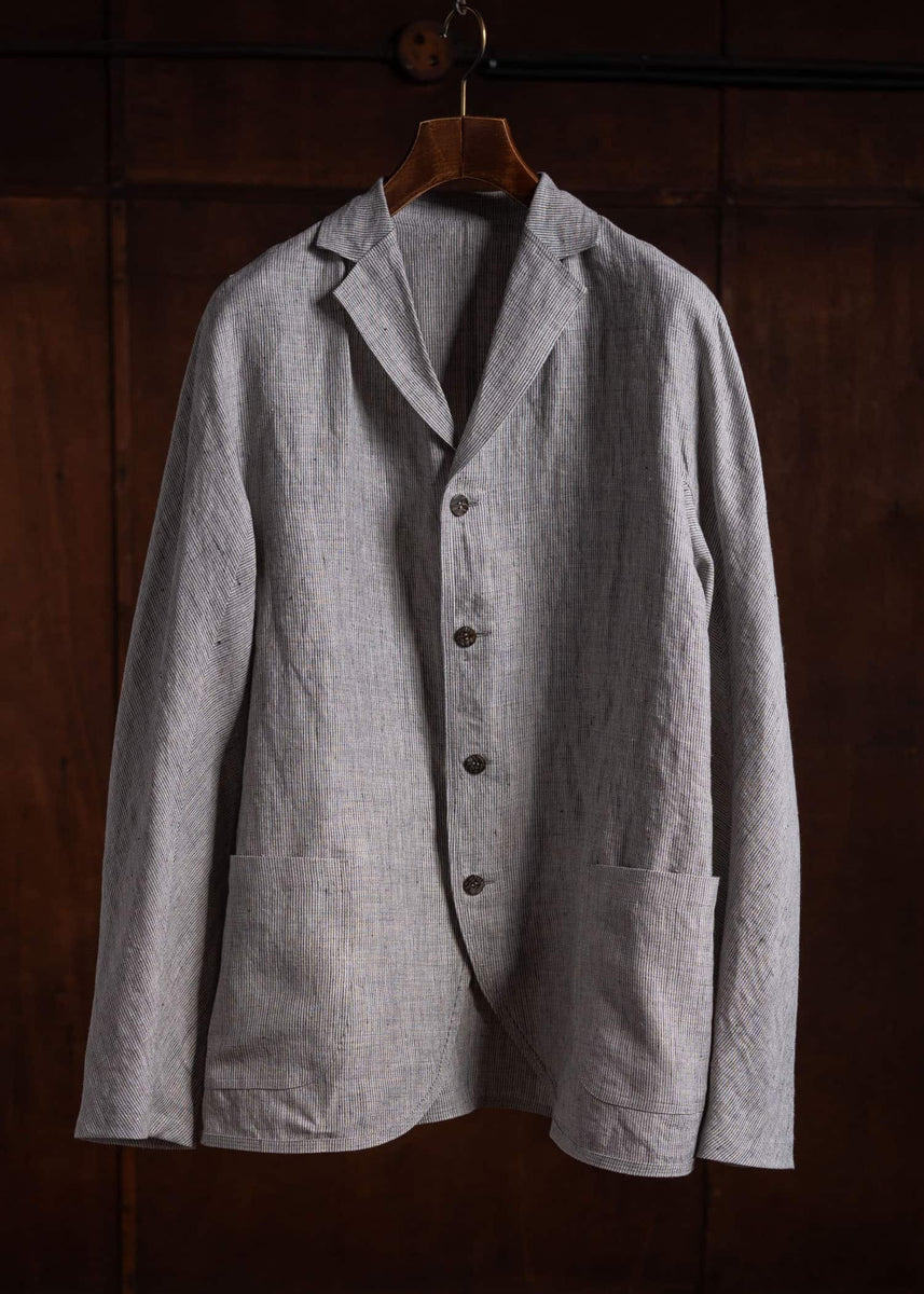 JURGEN LEHL ジャケット Jurgen Lehl 麻縮みテーラードジャケット J0142FJM501-10 – VISION OF