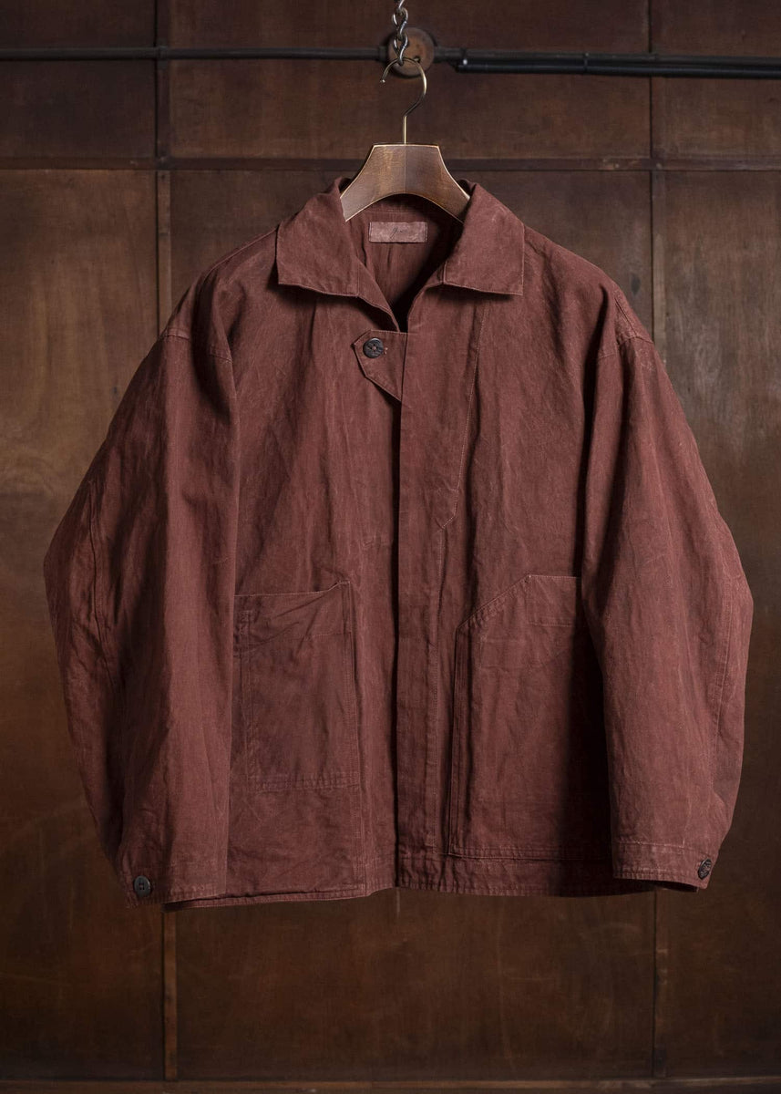 amachi. Meeting Jacket - FO AY009J-1011 ND - Rust Brown – VISION