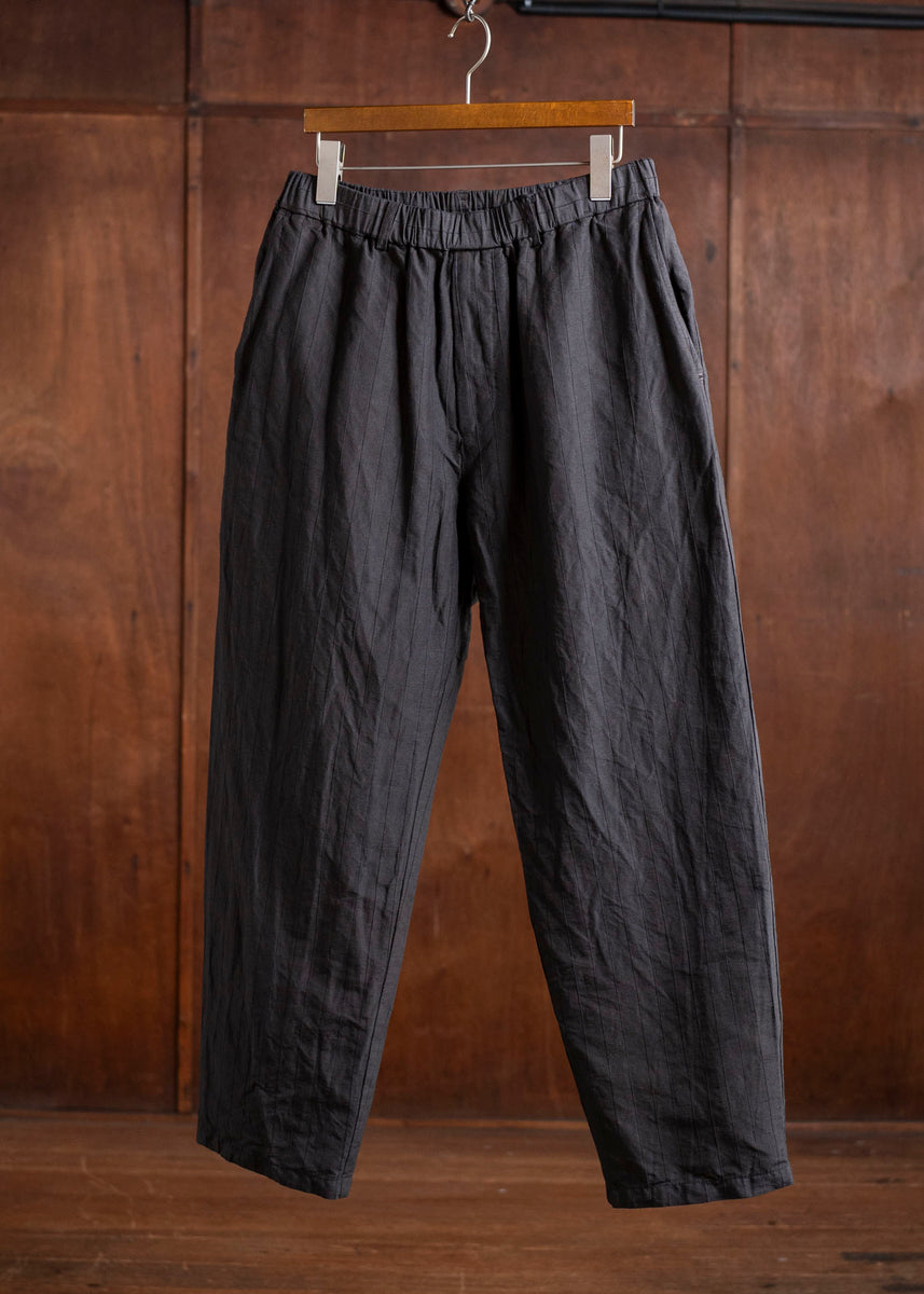 YOKO SAKAMOTO Standard Easy PantsYS-25SS-56-SUMI INK – VISION OF