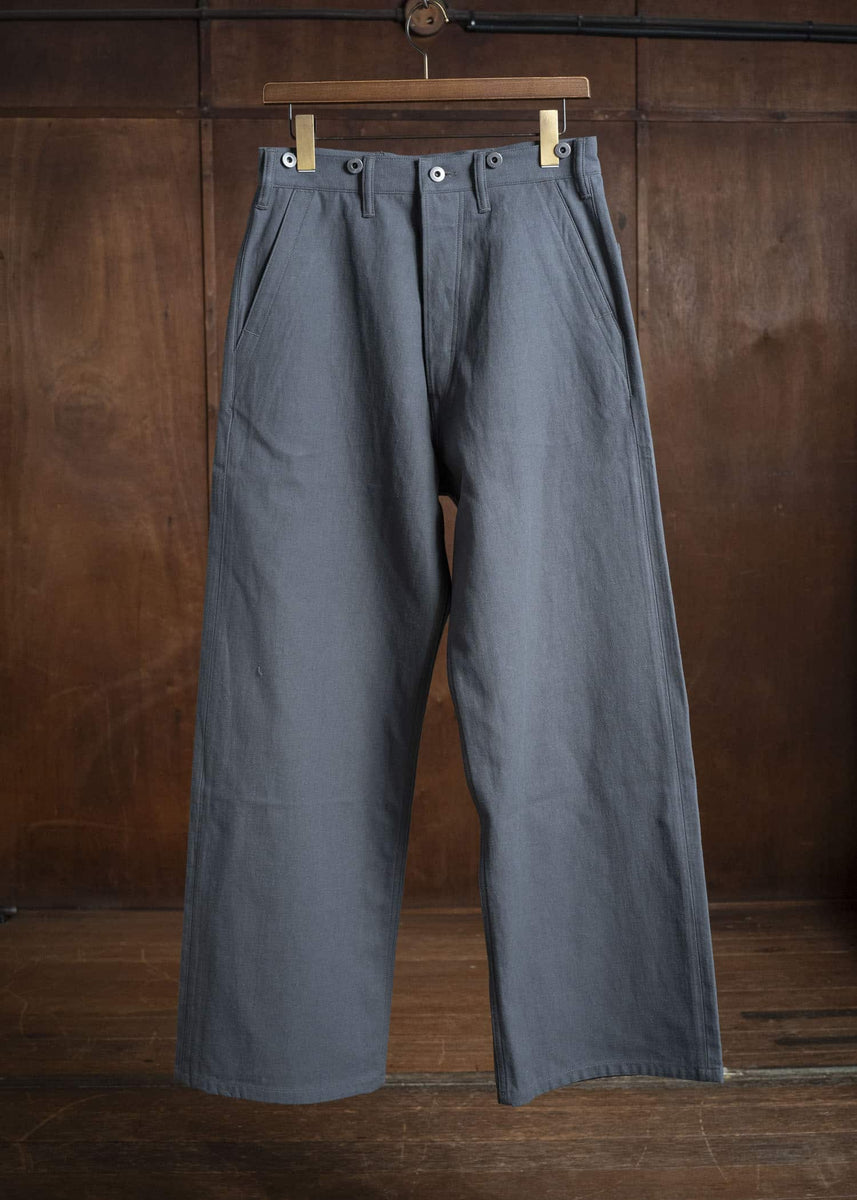Taiga Takahashi Lot.204-Charcoal Engineer Trousers Charcoal
