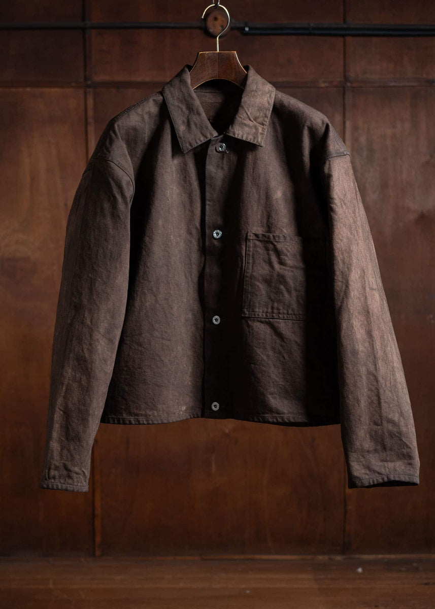 ジャケット・アウター YOKO SAKAMOTO DENIM JACKET 24AW YOKO SAKAMOTO Denim Jacket Kakishibu YS-24AW-52-Kakishibu – VISION