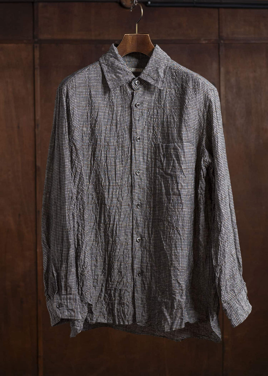 Gorsch Vintage Fabric Collar Shirt #13-1ST-SH05-VIN – VISION OF