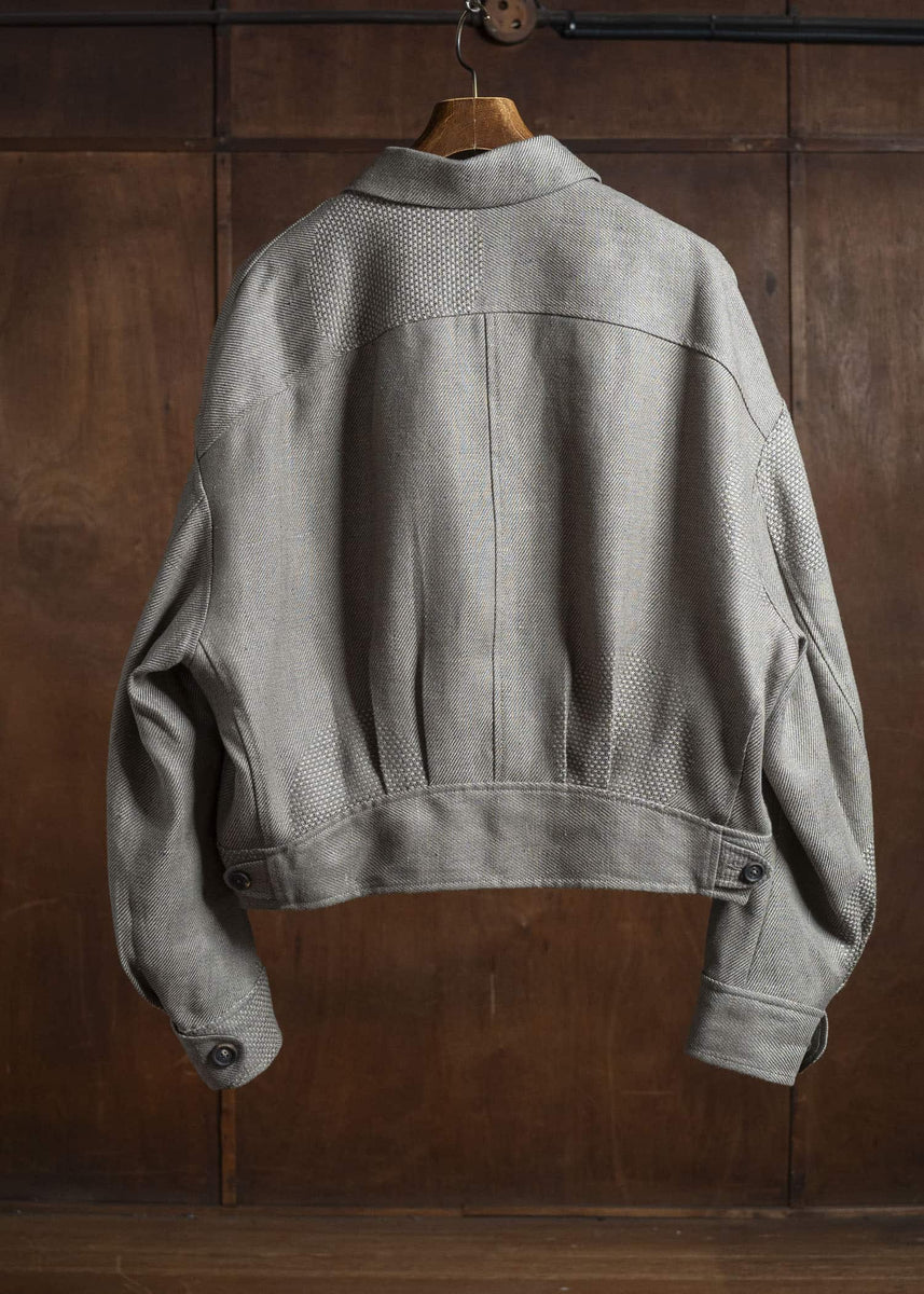 ZIGGY CHEN 0M2530925 HYBRID CROPPED JACKET 02 – VISION OF