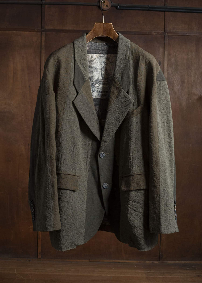 ZIGGY CHEN 0M2530945 HEAVY PATCHWORK BLAZER 83 – VISION OF FASHION