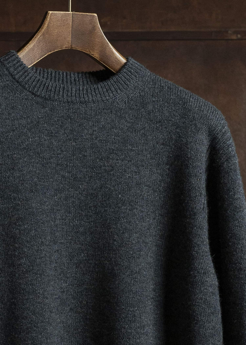 Taiga Takahashi Lot.507 Athletic Crewneck Sweater CHARCOAL