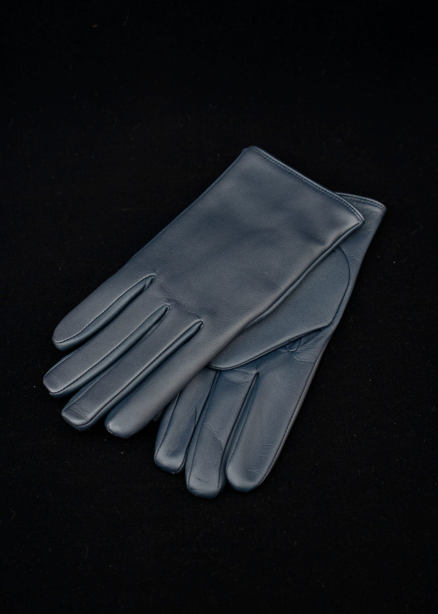 DENTS Hairsheep Finest 3ply Scottish CashmereGloves NAVY 15-1116