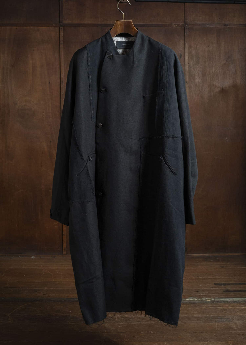 Professor.E GRANDPA'S COAT BLACK 25FW-PE-LC-02 – VISION OF FASHION