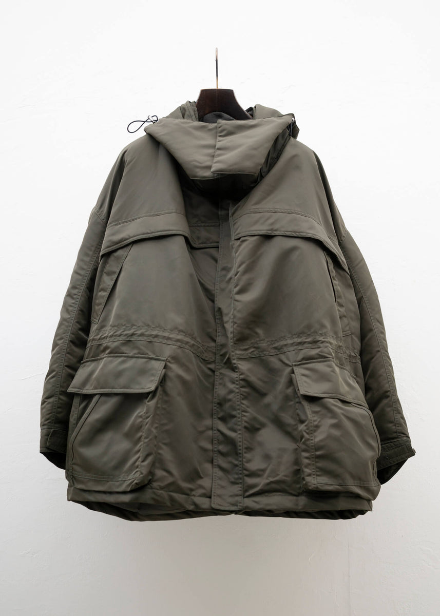 HED MAYNER Sintched Waist Padded Parka (withRemovable Hood