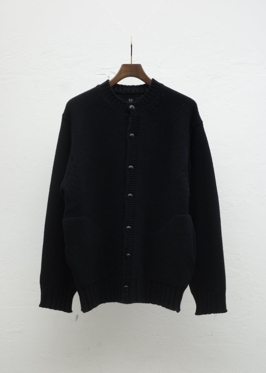 Taiga Takahashi LOT .509 ARC CARDIGAN / BLACK – VISION OF FASHION