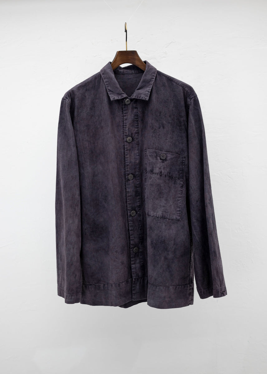 OLIVER CHURCH Over Shirt Anthracite or Madder – VISION OF FASHION