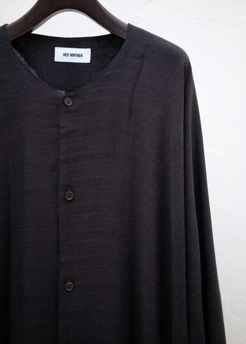 HED MAYNER Collarless Lightweight Coat – VISION OF FASHION