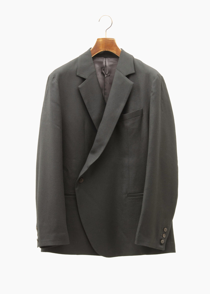 dauerbrenner by Edwina Horl SAKKO〈DOPPELREIHER〉 / BLACK – VISION