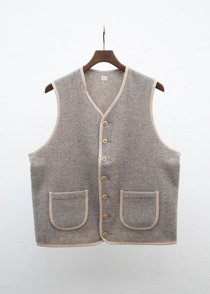 Taiga Takahashi Lot.109 40s Blanket Vest