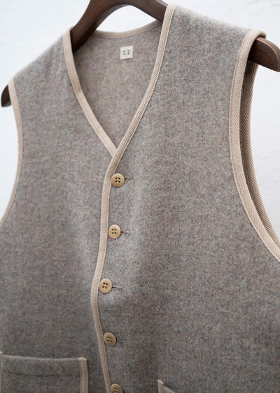 Taiga Takahashi Lot.109 40s Blanket Vest