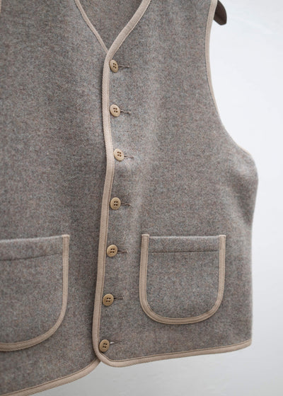 Taiga Takahashi Lot.109 40s Blanket Vest