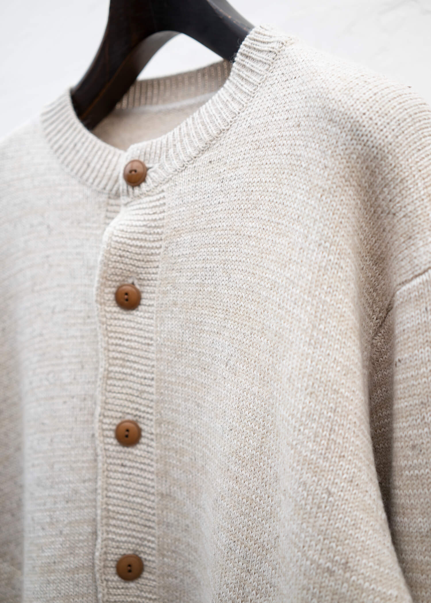 Taiga Takahashi Lot.513 A.R.C Cardigan / MIX IVORY