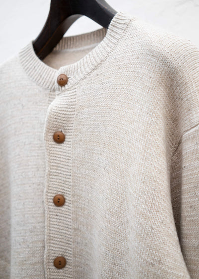 Taiga Takahashi Lot.513 ARC Cardigan / MIX IVORY