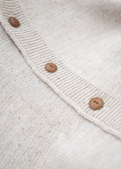 Taiga Takahashi Lot.513 ARC Cardigan / MIX IVORY
