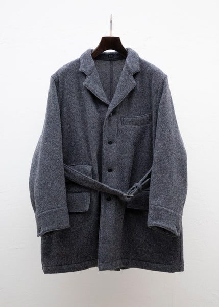 Taiga Takahashi Lot.401 Belted Engineer Coat / GRAY