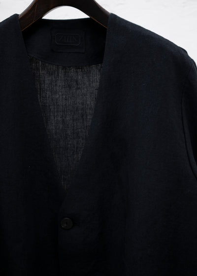 ZIIIN CARDIGAN JACKET / BLACK