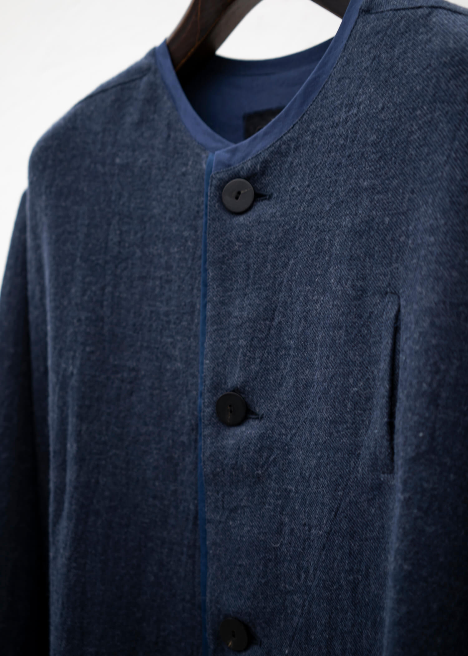 ZIIIN """"""""SANZOH"""""""" DOCTOR COAT / BLUE