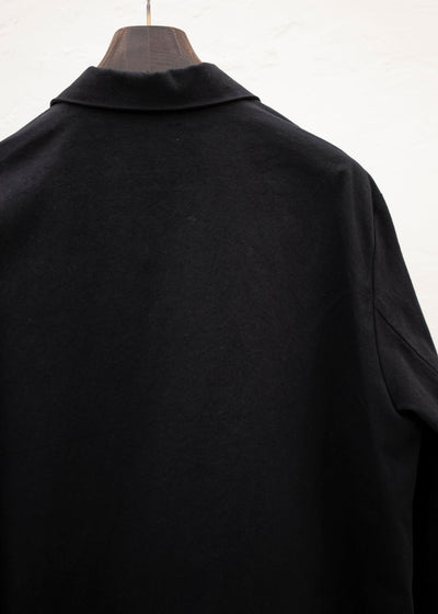 ZIIIN """"GIOVANNI"""" UNCONSTRUCTED JACKET / BLACK