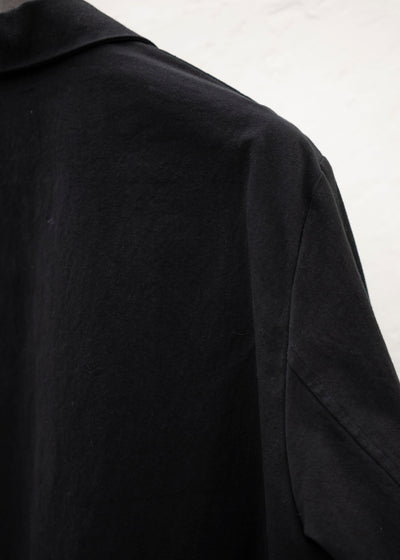 ZIIIN """"GIOVANNI"""" UNCONSTRUCTED JACKET / BLACK