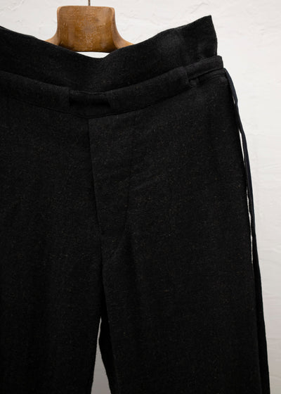 ZIIIN "MIROK" BAGGY PANT / BROWN BLACK
