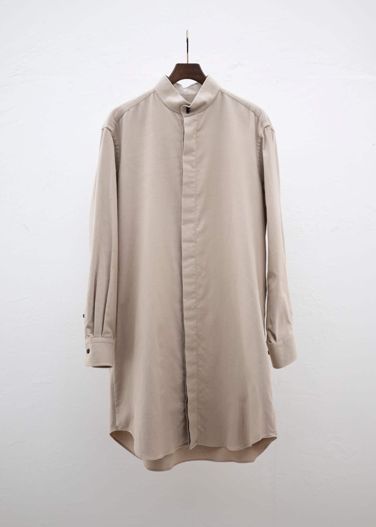 ZIIIN ""ANGO"" LONG SHIRT / BEIGE