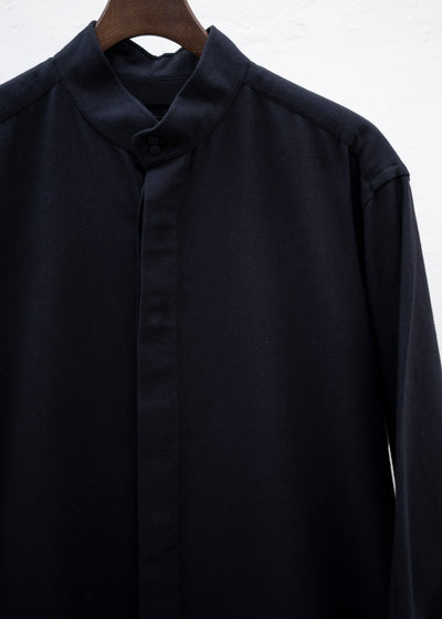 ZIIIN "ANGO"LONG SHIRT / BLACK