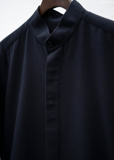 ZIIIN "ANGO"LONG SHIRT / BLACK