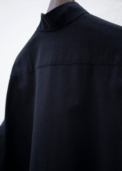 ZIIIN "ANGO"LONG SHIRT / BLACK
