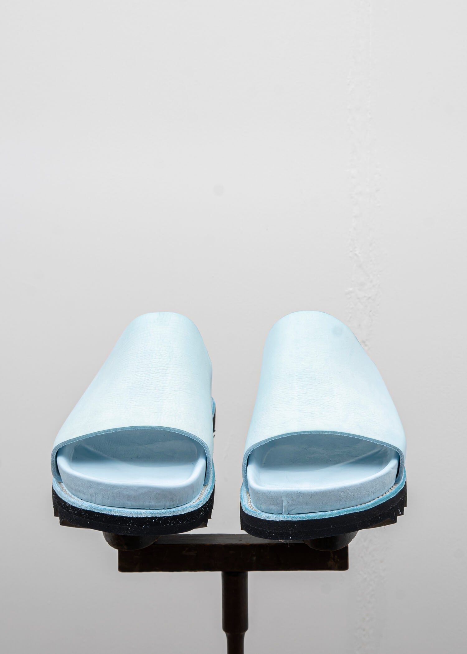 GUIDI BRK06 SANDAL / CALF FULL GRAIN / RUBBER SOLE / CO77T / ICE BLUE