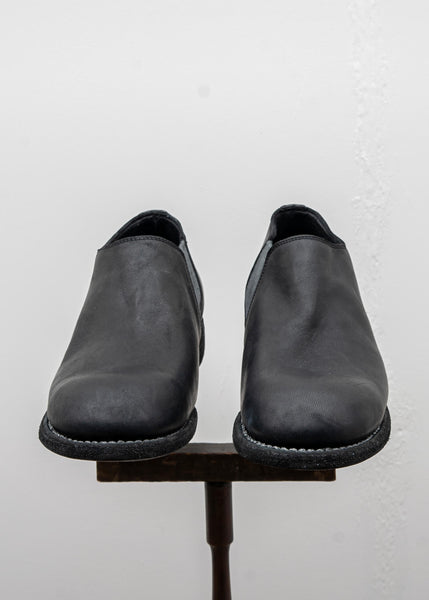 GUIDI 990EX / SLIP ON / HORSE FULL GRAIN / SOLE LEATHER / BLKT / BLACK