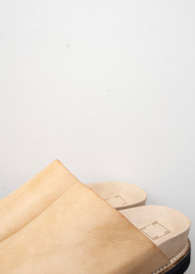 GUIDI BRK06 SANDAL / CALF FULL GRAIN / RUBBER SOLE / CO79T / NUDE